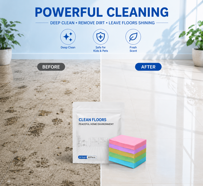 ✨ Buy 1 Get 1 Free  FloorGlow™ 4-in-1 Cleaning Sheets