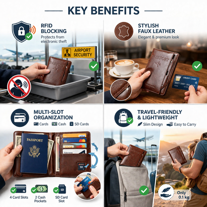 Your Secure Travel Essential | 100% RFID Protection