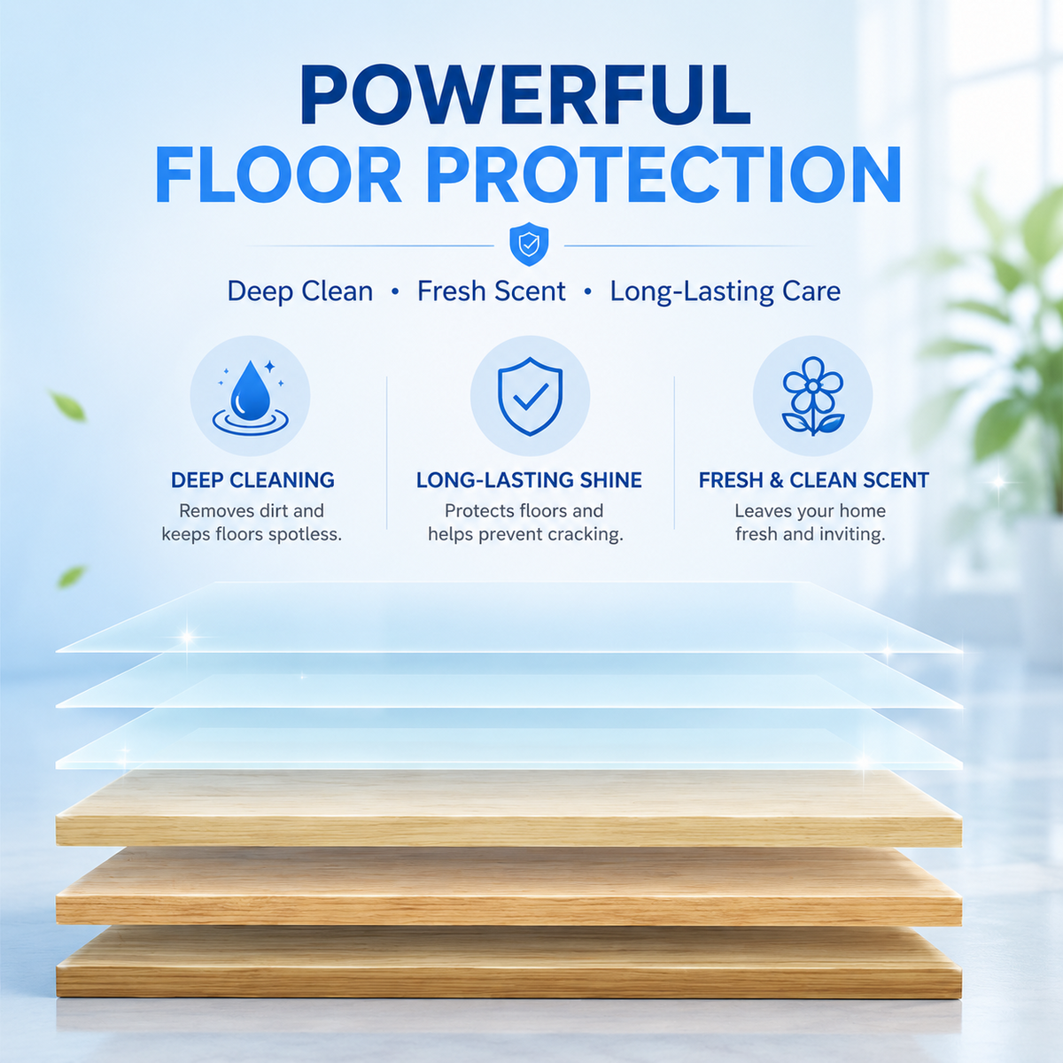 ✨ Buy 1 Get 1 Free  FloorGlow™ 4-in-1 Cleaning Sheets