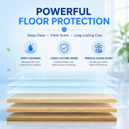 ✨ Buy 1 Get 1 Free  FloorGlow™ 4-in-1 Cleaning Sheets