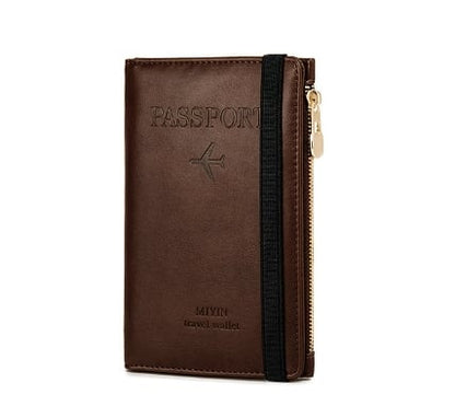 RFID Blocking Leather Card Wallet