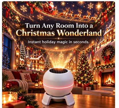 ⭐ Turn Any Room Into a Christmas Wonderland – Holiday Projection Night Light