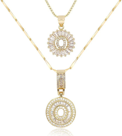 WENTHNNUE™ Initial Letter Necklace