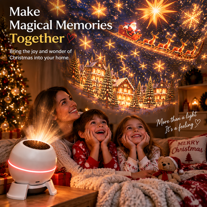 ⭐ Turn Any Room Into a Christmas Wonderland – Holiday Projection Night Light