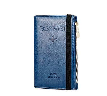 RFID Blocking Leather Card Wallet
