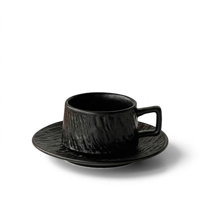 Retro Stone Texture Espresso Set