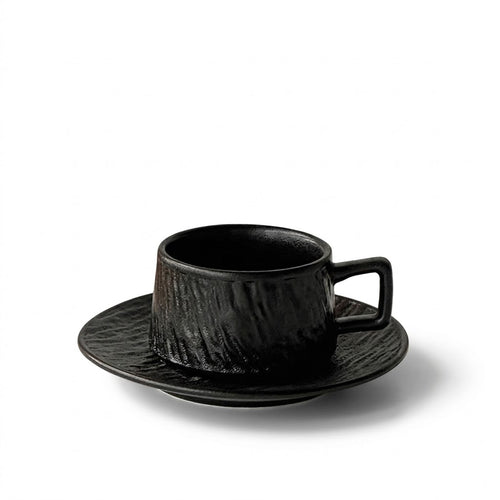 Retro Stone Texture Espresso Set