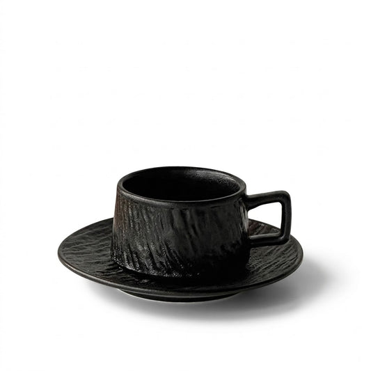 Retro Stone Texture Espresso Set